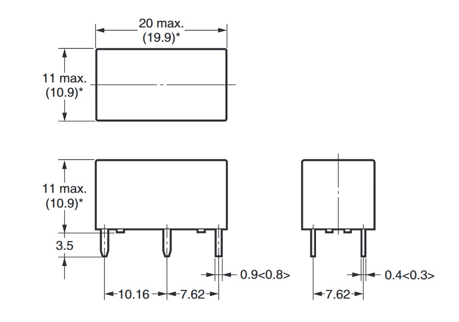 RELAY PCB MOUNTING DPNO 12VDC 5A | Fabian Enterprises Ltd